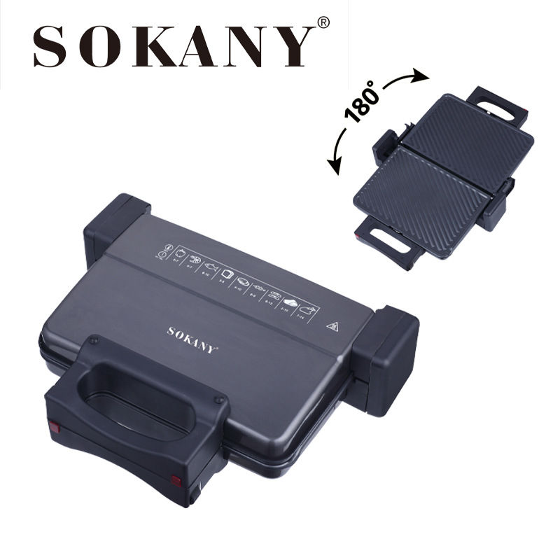 Cross-border bestseller SOKANY208 barbecue grill, steakhouse, multi-functional electric grill for home and commercial use, meat grill Item Picture