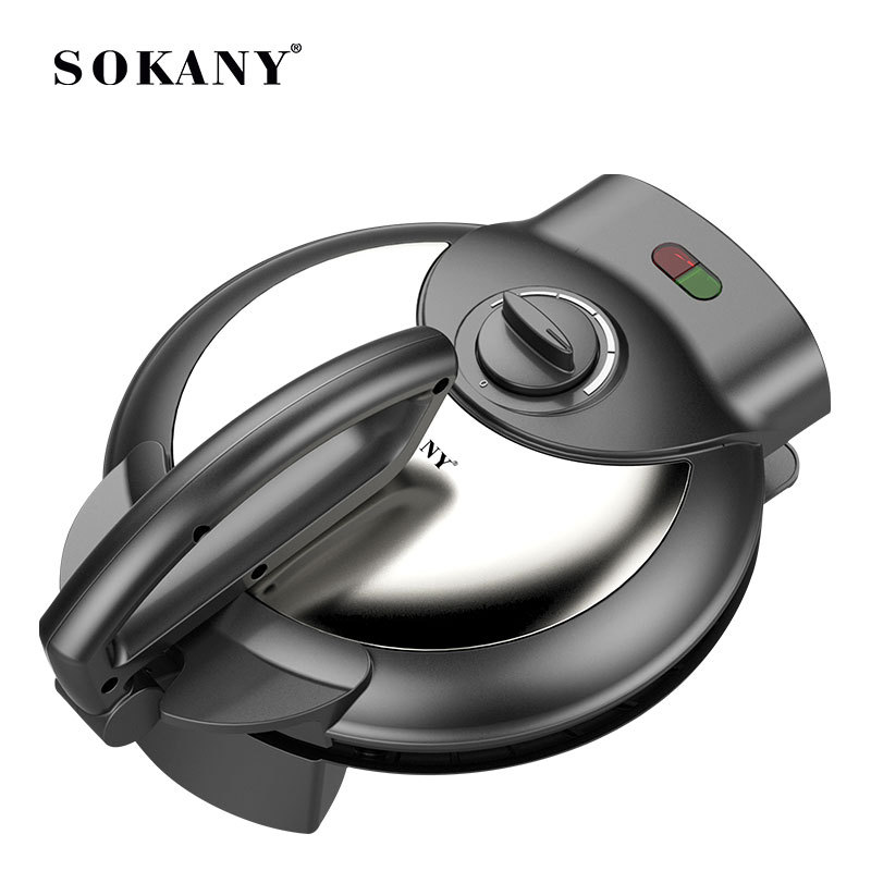 Cross-border SOKANY509 thin pancake machine, large pancake machine, spring pancake machine, household electric pancake stand, spring rolls, European standard in stock, Amazon Application Scenario