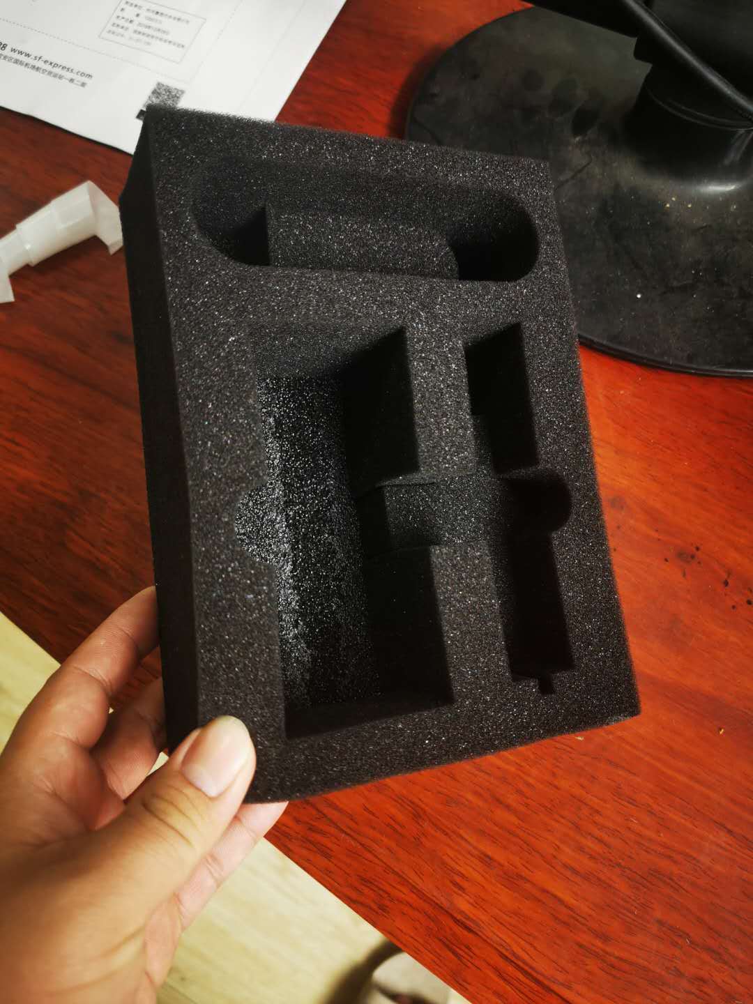Factory direct sales packaging sponge, high-density sponge inner lining, polyurethane thin sponge inner lining Specification drawing