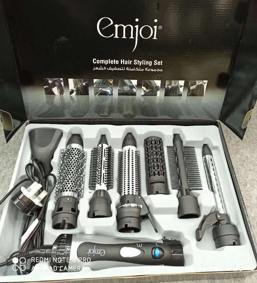 Cross-border SOKANY805 Curling Set, curling iron, Straightening comb, splint, hair dryer, Straightening comb, Hair dryer set