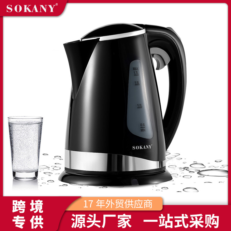 Cross-border SOKANY0503 water kettle, household electric water kettle, automatic power off when boiling water in the office, export to Amazon