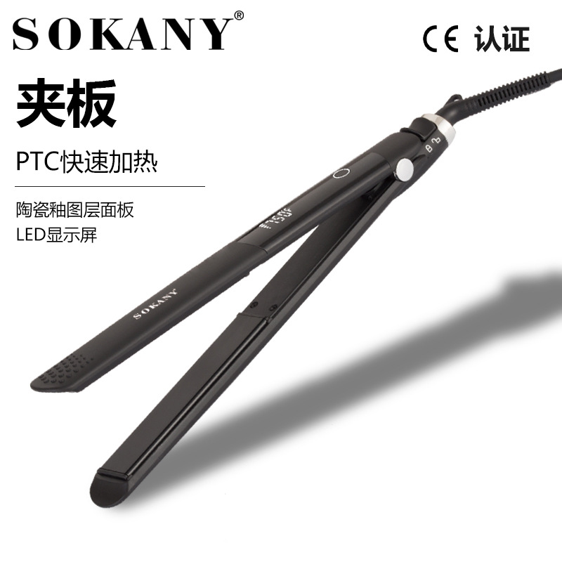 Crossover SOKANY1901 férulas hebilla interior bangs rizos peluquería ceramica roll pantalla slide plancha stick