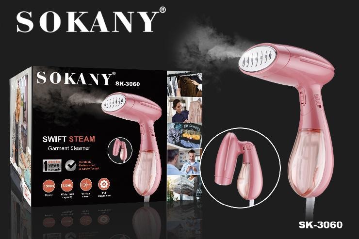 跨境SOKANY3060熨刷手持式便携式蒸汽电熨斗家用烫斗小型烫熨烫衣