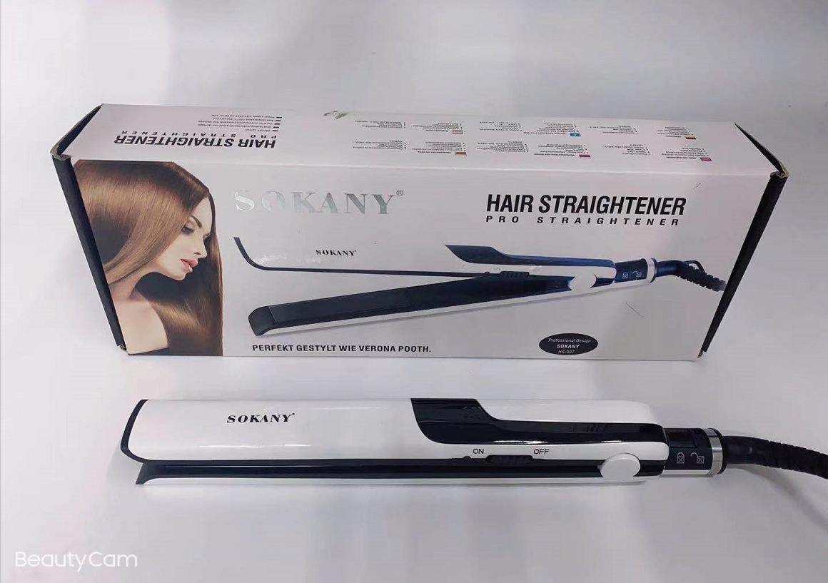Cross-border SOKANY987 Hair Straightening plate, suitable for both hair straightening, hair dressing and hair curling, non-damaging hair perming ceramic plate
