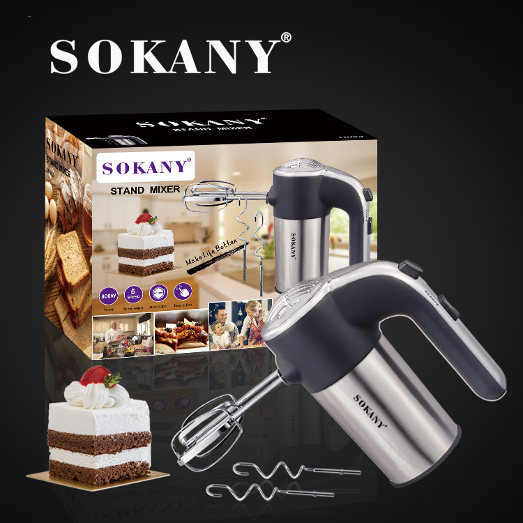 SOKANY952 egg beater, electric household small handheld mini egg beater, cream whipper, for stirring eggs Item Picture