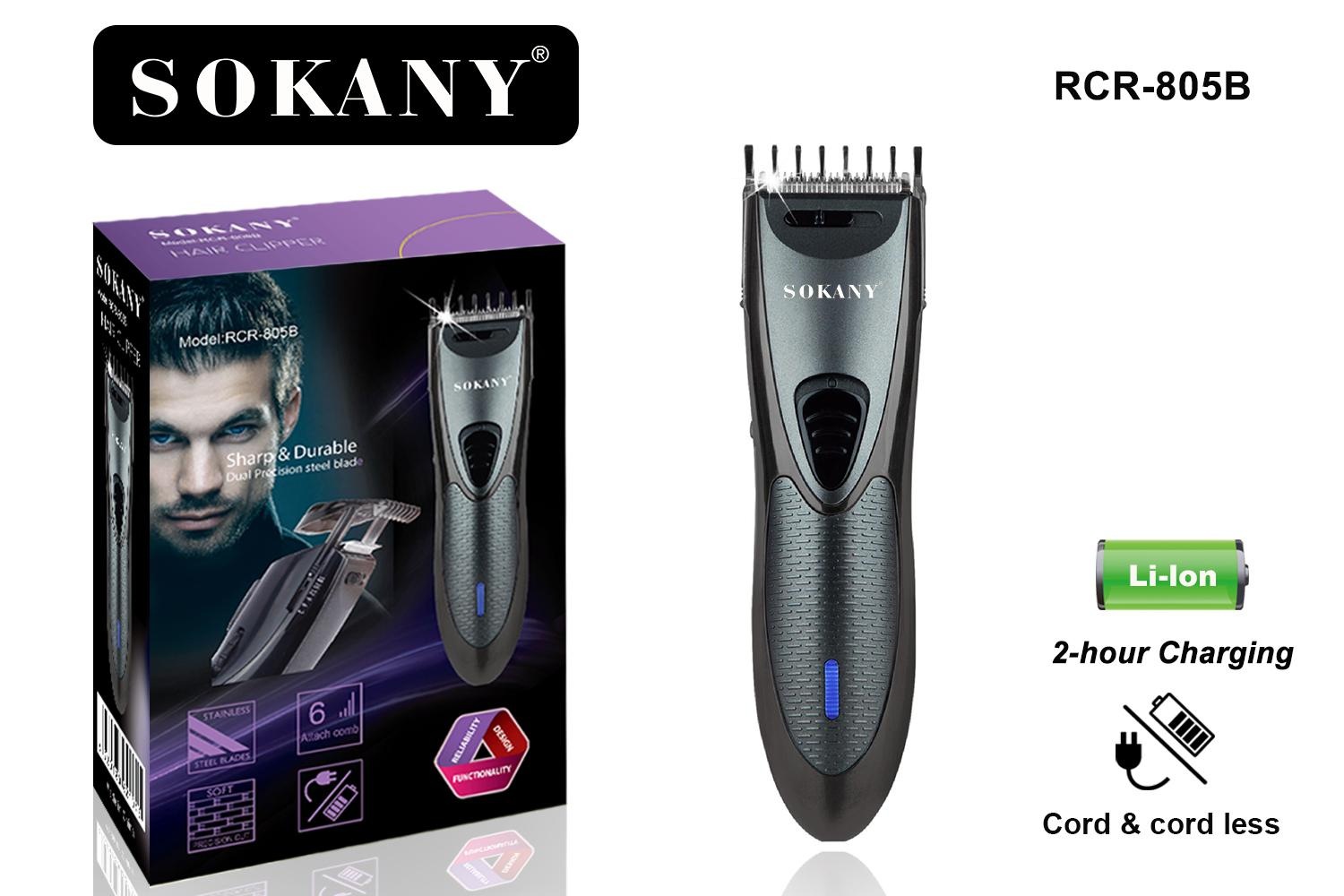 Cross-border SOKANY805B hair clipper, children's hair clipper, elderly hair cutter, oil hair clipper, electric clipper, hair salon electrical appliance