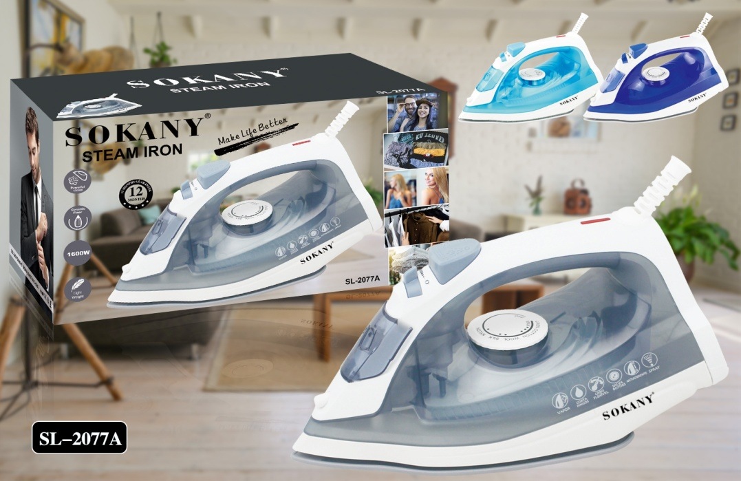 Cross-border SOKANY2077A handheld steam iron, portable steam iron for household appliances, mini