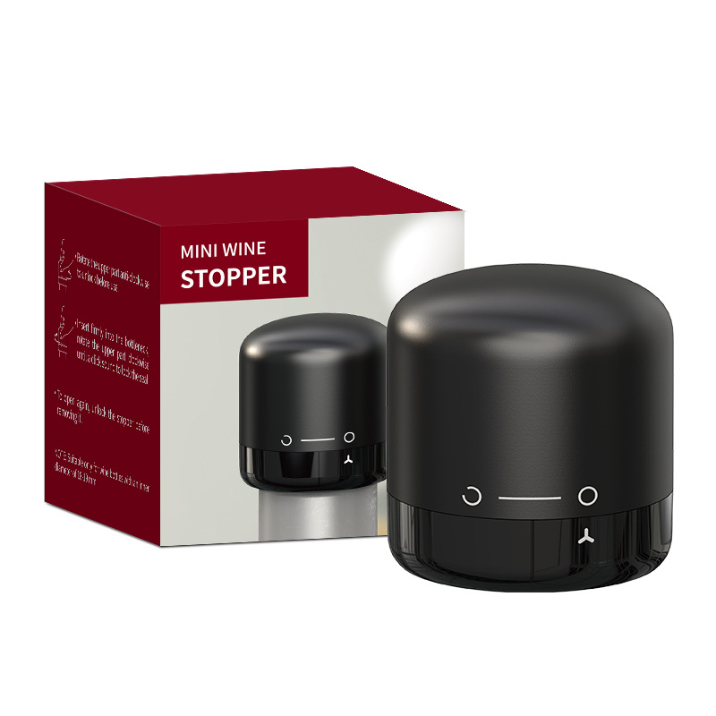 Amazon Douyin's best-selling cute smiling mini red wine bottle stopper, red wine sealed stopper cap Item Picture