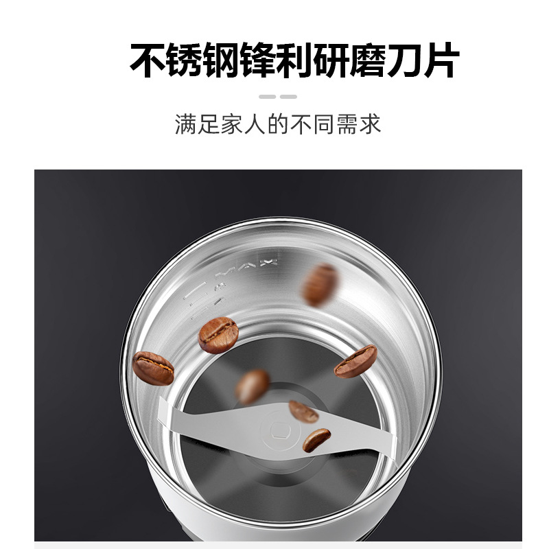 Cross-border SOKANY3020S household electric washable coffee grinder, stainless steel, European standard Specification image