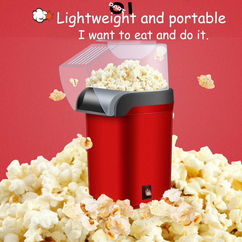 Cross-border Amazon SOKANY299 household popcorn machine, fully automatic electric puffing children's popcorn machine details Picture