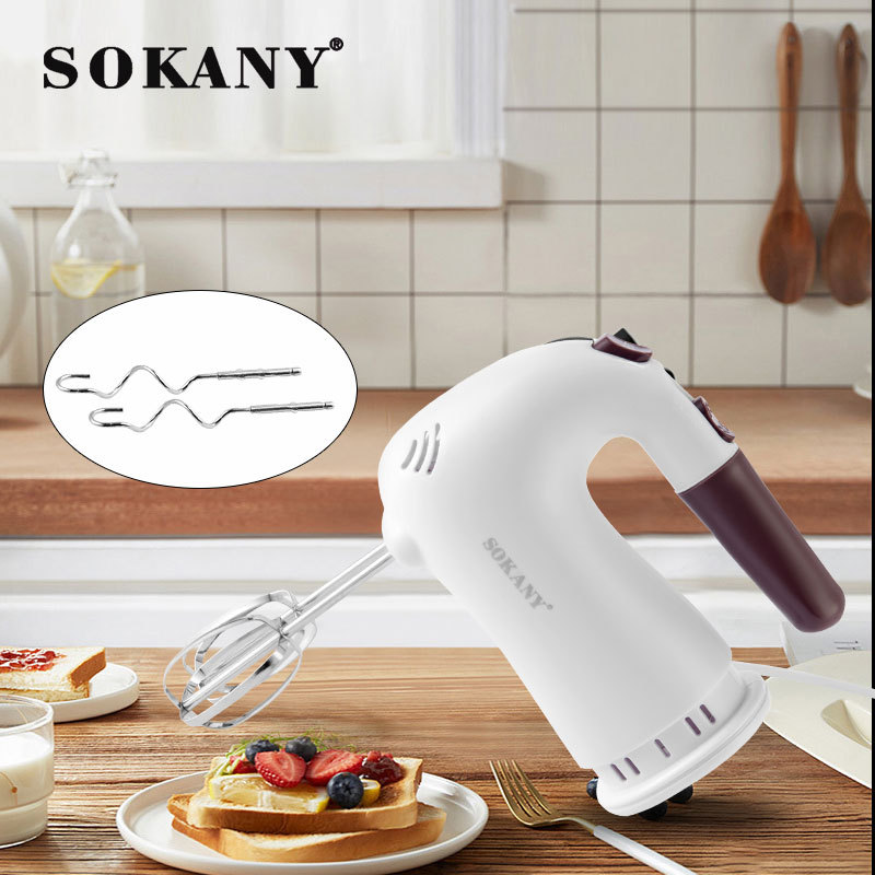 Cross-border SOKANY363 Household handheld electric egg beater, cream whiping mixer, small baking batter