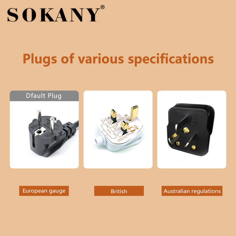 Cross-border SOKANY016S toaster, household 2-slice fully automatic breakfast machine, multi-functional toaster toaster Specification image