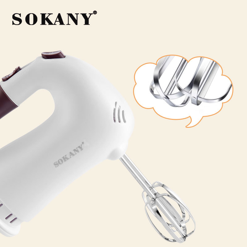 Cross-border SOKANY363 Household handheld electric egg beater, cream whiping mixer, small baking batter Application Scenario