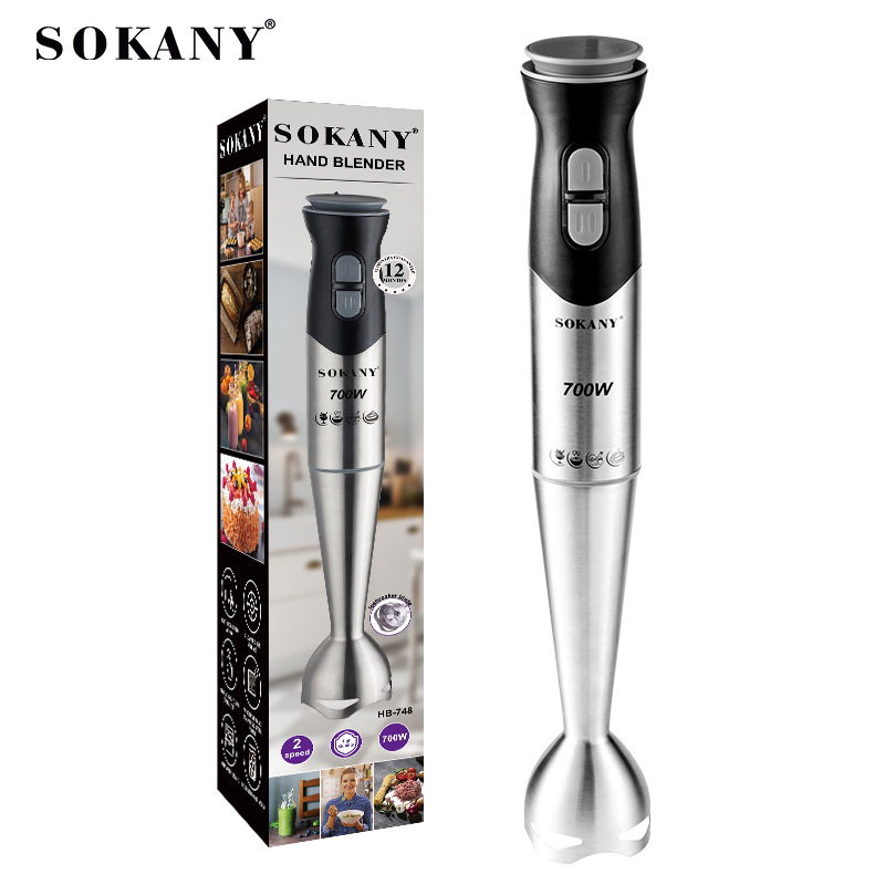 SOKANY748 Handheld blender, baby food processor, infant complementary food machine, blender, juice and meat grinder Item Picture