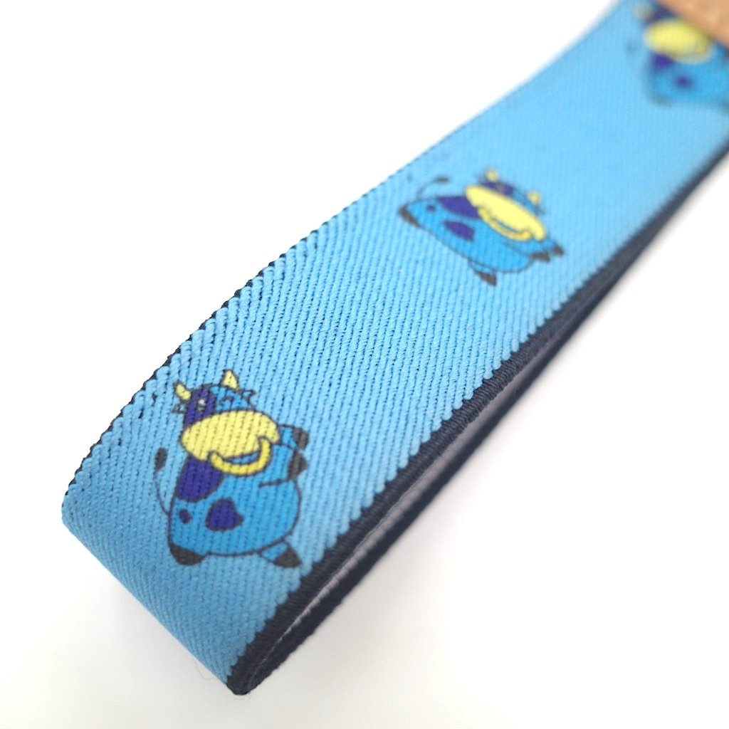 In-stock elastic band children's zodiac printed belt, knitted breathable, fashionable, trendy and cute cartoon printed belt Application Scenario