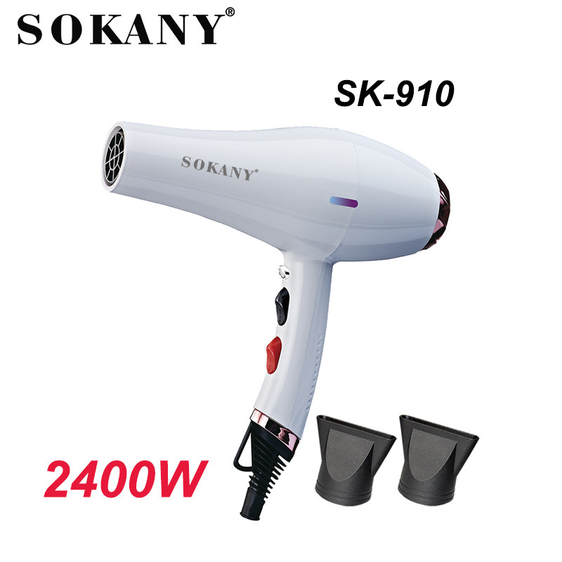 Cross-border SOKANY910 hair dryer, household high-power hair-protecting hair dryer, electric hair dryer for export Item Picture