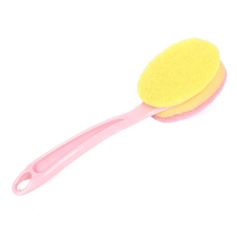 Household practical kitchen convenient cleaning pot brush, sponge brush manufacturer direct supply, creative and fashionable pot brush wholesale Item Picture