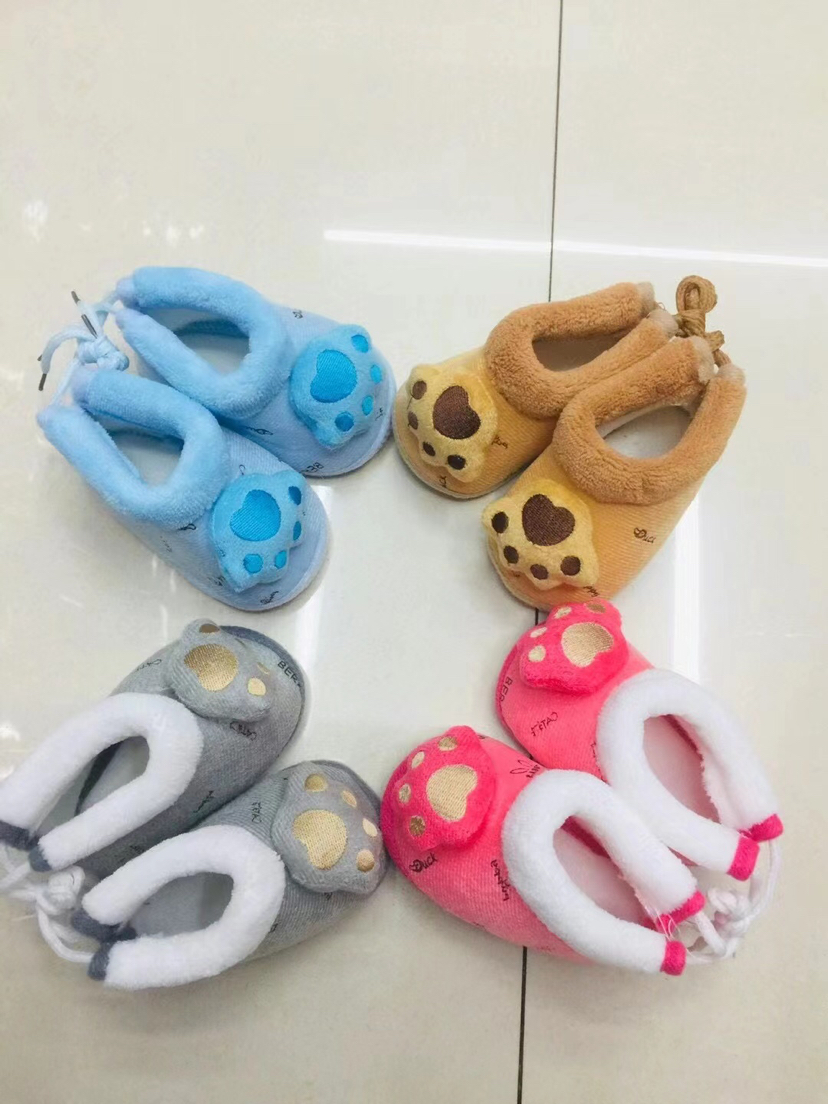 Baby shoes cartoon cotton shoes cloth shoes high top super soft baby shoes toddler shoes manufacturers