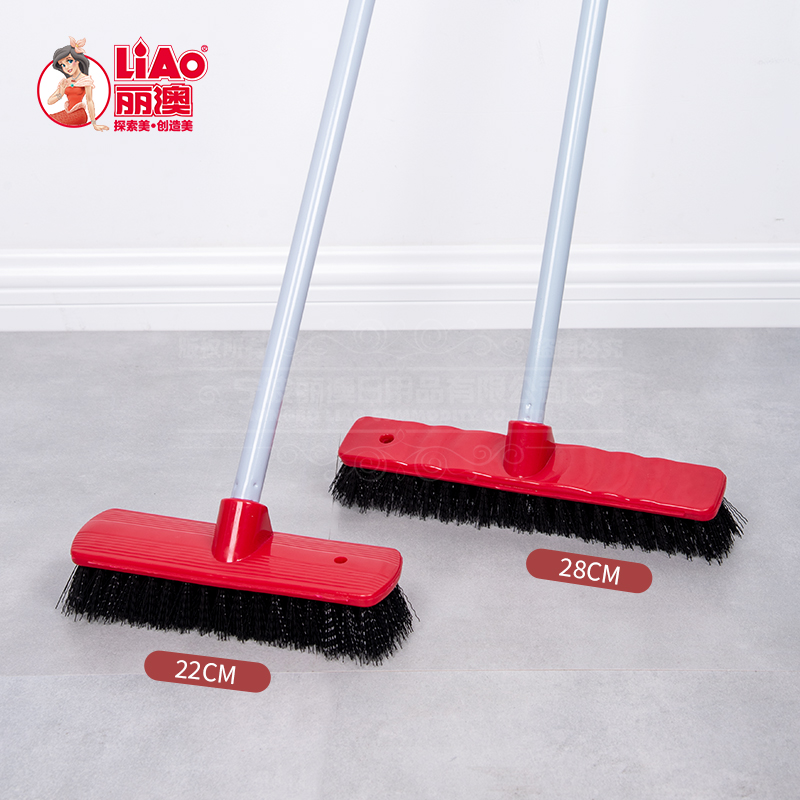 丽澳/LIAO地板刷长柄洗地刷  地板清洁刷硬毛保洁瓷砖刷子批发