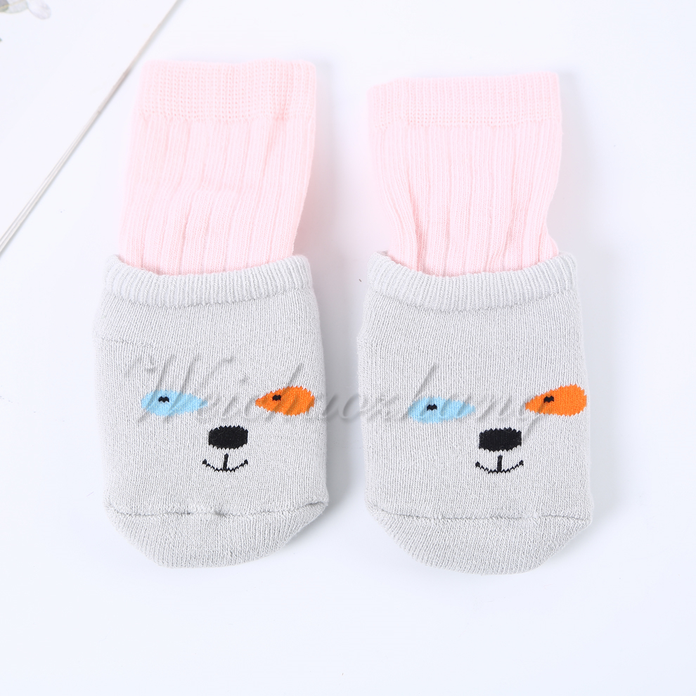Winter indoor baby learning to walk, cool off soft-soled baby sock set, cartoon-style cotton sock floor sock set details Picture