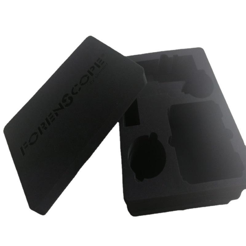 Customized manufacturer of shockproof and cushioning sponge inner lining for toy dolls, positioning and protection, one-piece molded sponge packaging inner lining Specification image