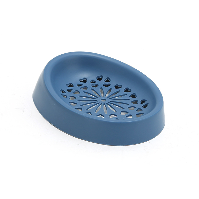 Wholesale plastic soap boxes for bathrooms, Nordic-style draining soap boxes for bathrooms, creative hollowed-out storage soap racks Item Picture