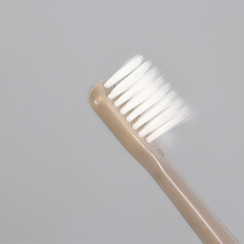 Four-piece toothbrushes of the same style as Muji, Japanese plain quality ultra-fine soft-bristled toothbrushes, wholesale from street stalls Item Picture