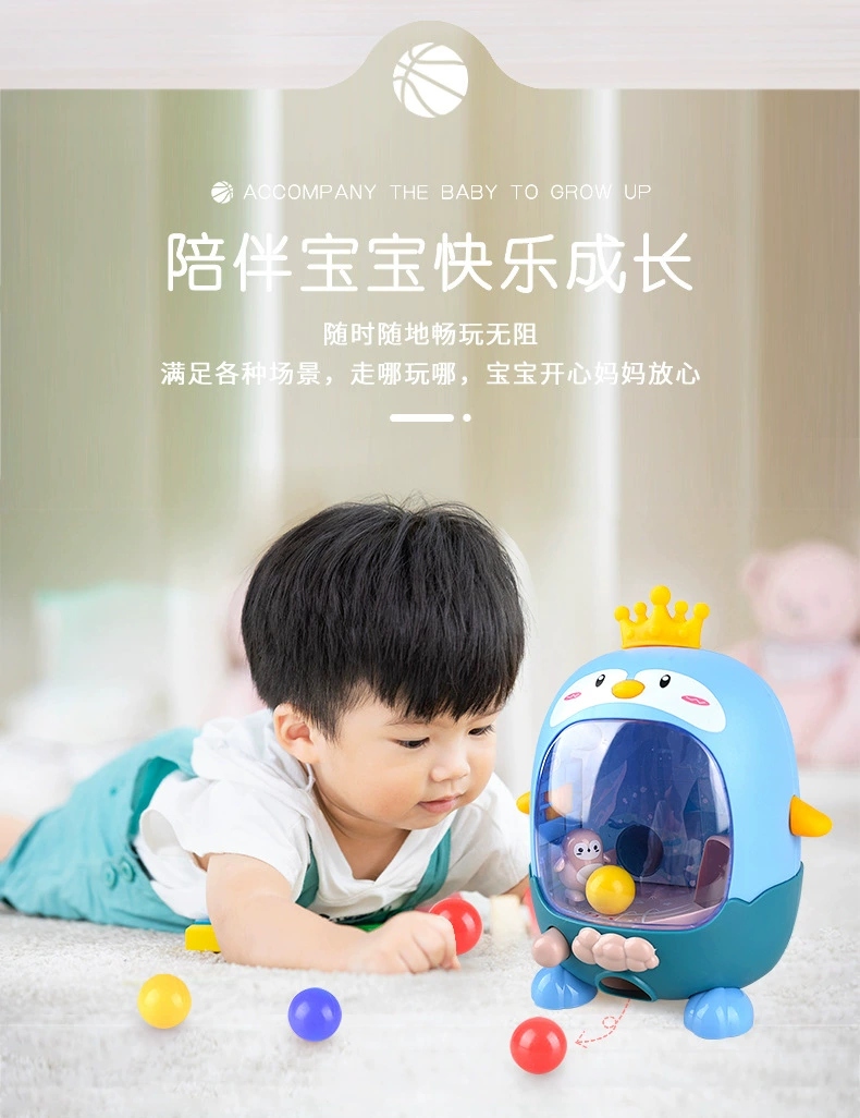 Children's tabletop games, chicken basketball shooting machine, penguin football machine, finger catapult, parent-child interactive educational toys and gifts Specification drawing