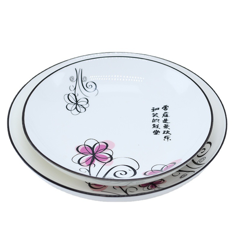 One-piece delivery of 16-head 6-person ceramic tableware Item Picture