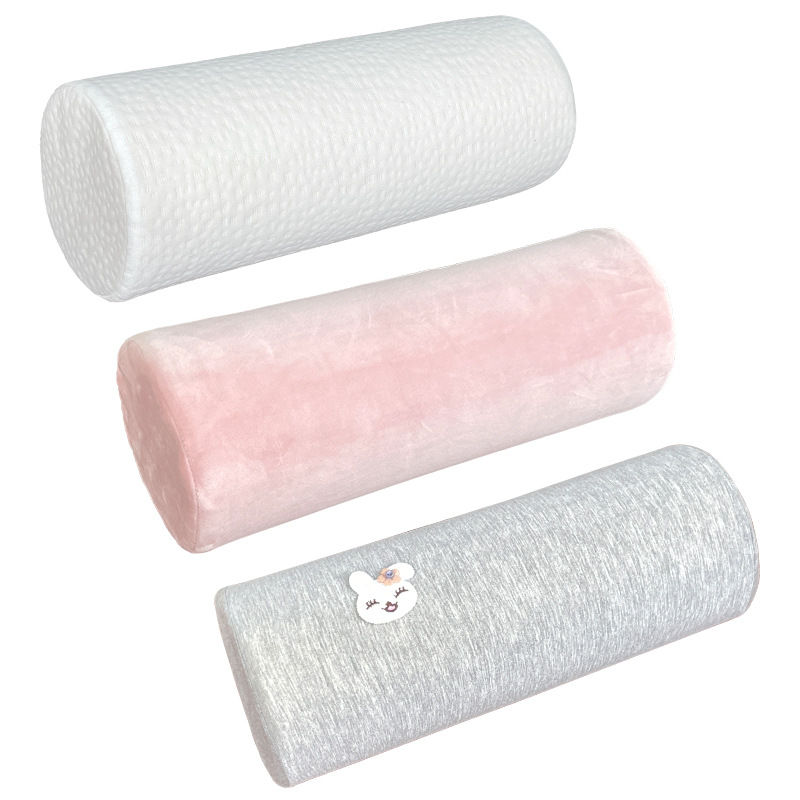 Amazon's popular round memory foam pillow, memory foam cylindrical pillow, slow-rebound cylindrical throw pillow, and backrest Item Picture