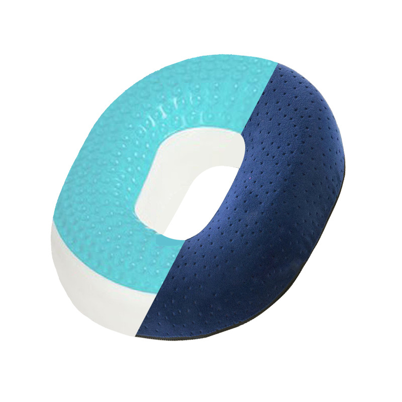 Circular seat cushion, comfortable hollow soft seat cushion, slow rebound gel round seat cushion, memory foam donut seat cushion details Picture