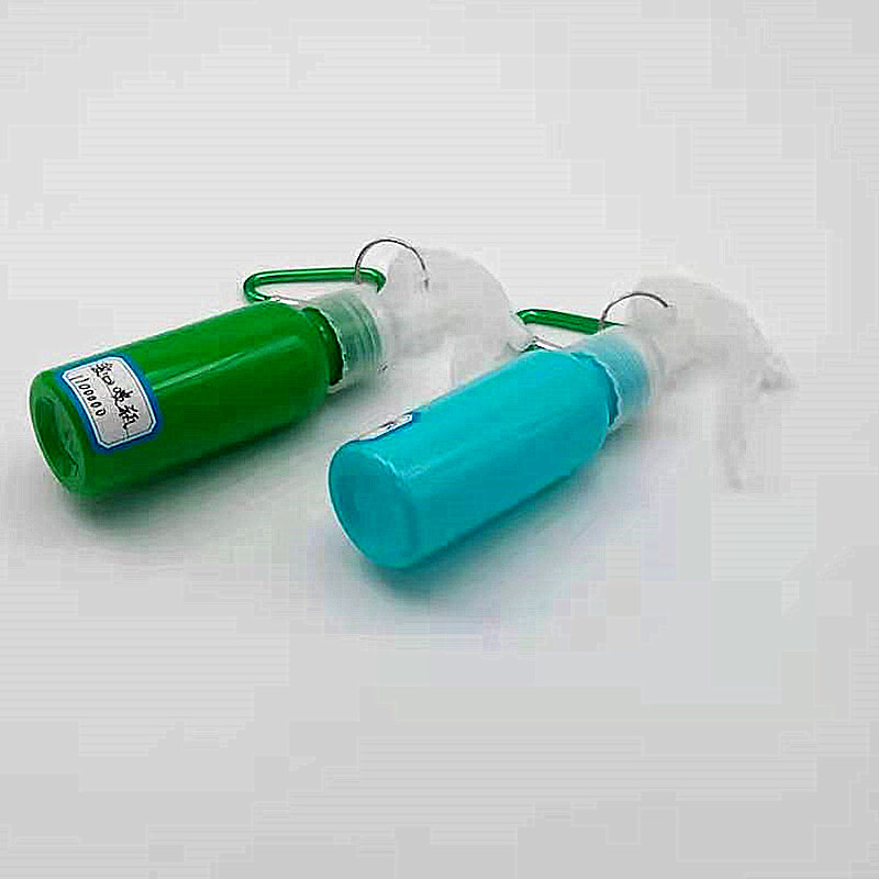 Internet-famous best-selling makeup spray bottles, solid color cylindrical spray bottles, buckle mist bottles, fine mist beauty liquid bottles, lotion bottles Item Picture