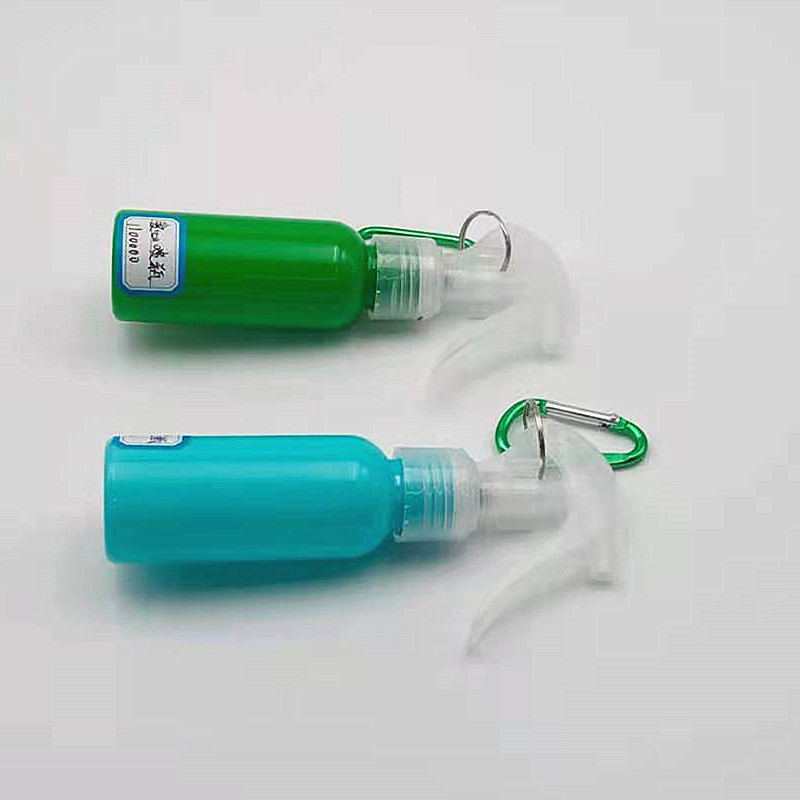 Internet-famous best-selling makeup spray bottles, solid color cylindrical spray bottles, buckle mist bottles, fine mist beauty liquid bottles, lotion bottles Application Scenario