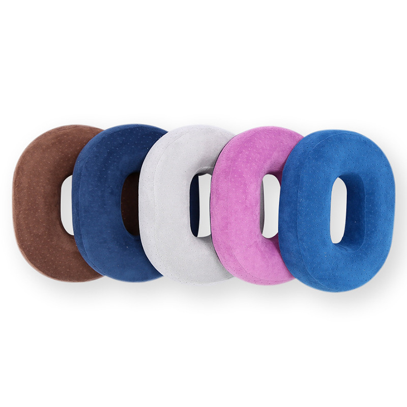 Circular seat cushion, comfortable hollow soft seat cushion, slow rebound gel round seat cushion, memory foam donut seat cushion Item Picture