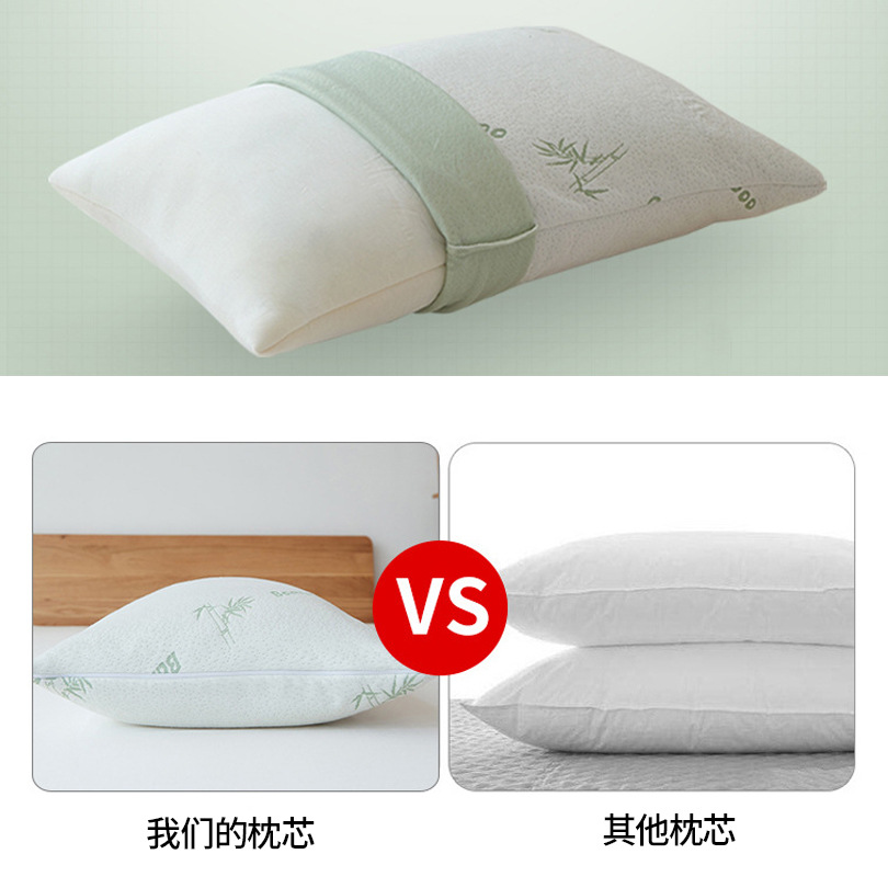 The manufacturer supplies slow-rebound crushed sponge memory foam pillows and crushed sponge filled pillows Item Picture