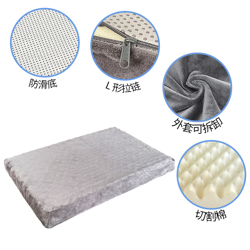 Amazon pet massage pads, dog pads and cat pads with anti-slip design, easy to disassemble and clean, dirt-resistant and moisture-proof. Manufacturer's supply source details Picture