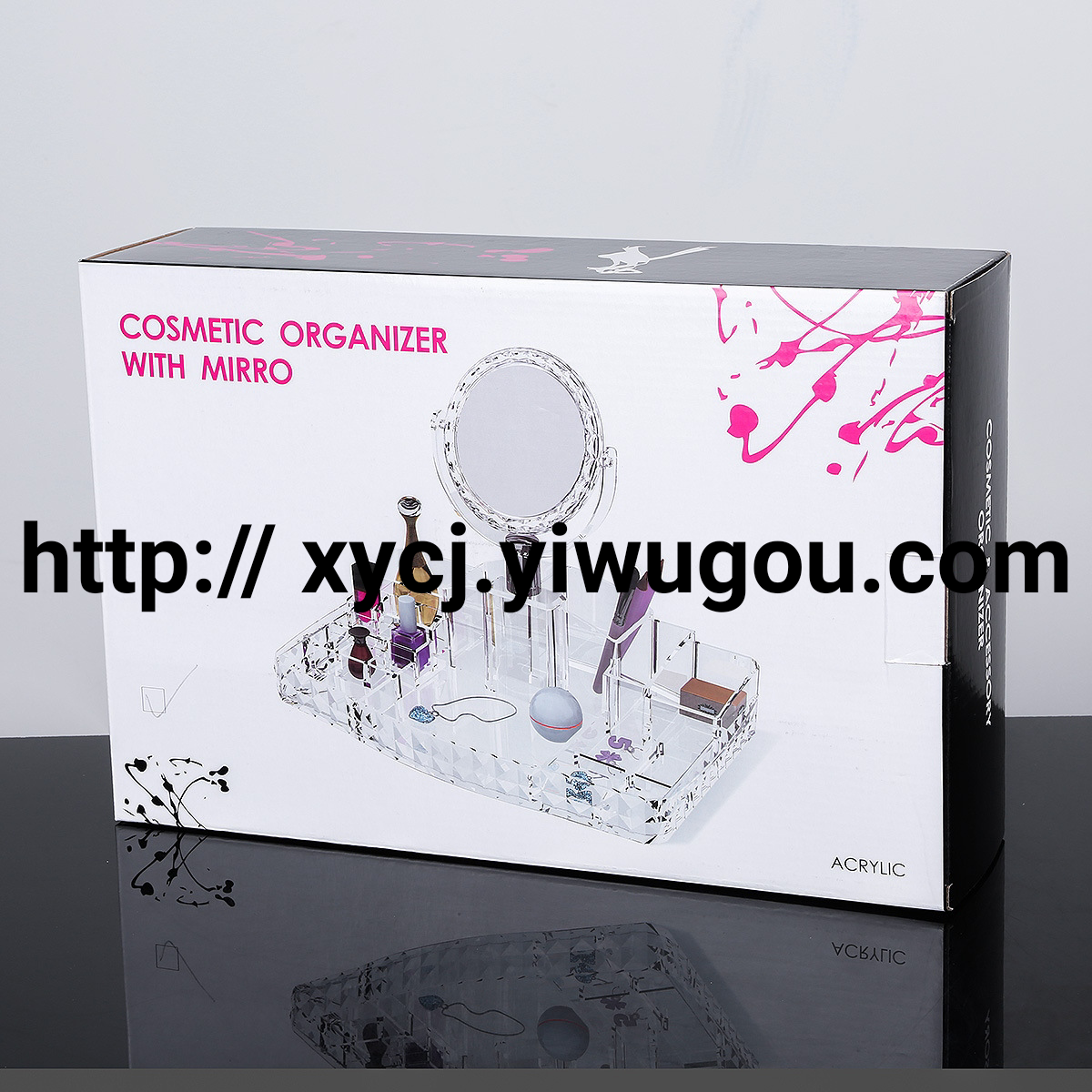 New best-selling acrylic cosmetic box storage box details Picture