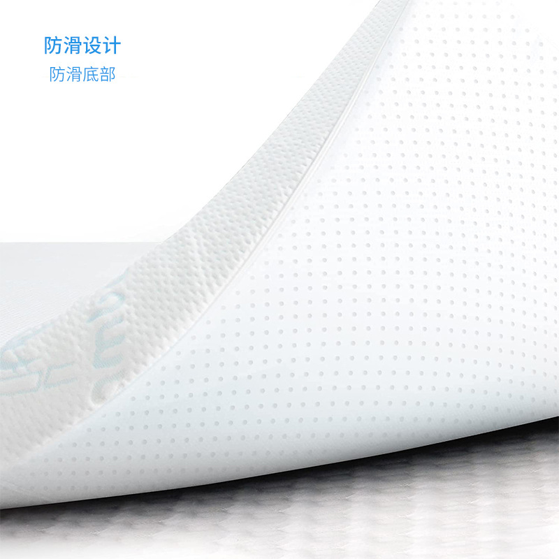Amazon gel memory foam mattress, slow rebound memory foam thin pad zero pressure mattress, student dormitory bedroom details Picture