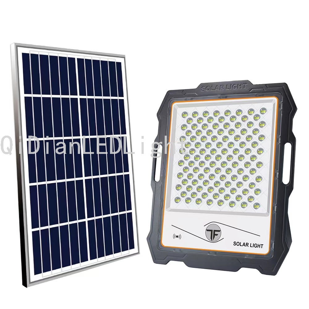 LED超亮室外路灯 太阳能灯家用户外庭院灯监控投光灯铝壳