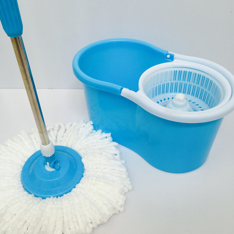 B38 factory direct sales Good God Mop bucket, rotating mop bucket, 8-shaped bucket, rotating mop, steel mesh plastic mesh mop bucket