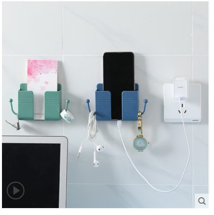Original wall-mounted remote control, TV, air conditioner remote control panel, storage box, bedside mobile phone charging stand, storage rack Specification image