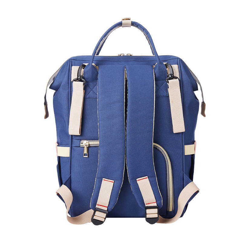Factory-customized baby and mother bags, waterproof large-capacity baby bottles, diapers, mother bags for new mothers, double-shoulder hand-carry mother bags for travel details Picture