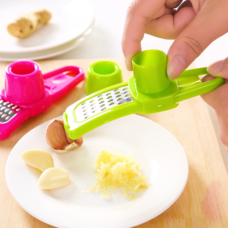 Wholesale of multi-functional kitchen tools such as garlic grinder, garlic puree grinder, garlic minder, ginger grinder, garlic cutter and garlic press Specification image