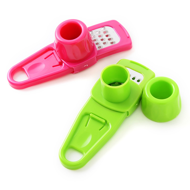 Wholesale of multi-functional kitchen tools such as garlic grinder, garlic puree grinder, garlic minder, ginger grinder, garlic cutter and garlic press Item Picture