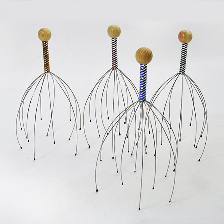 Wire head massager Octopus massage claw Scalp massager head grabber ebay Amazon foreign trade