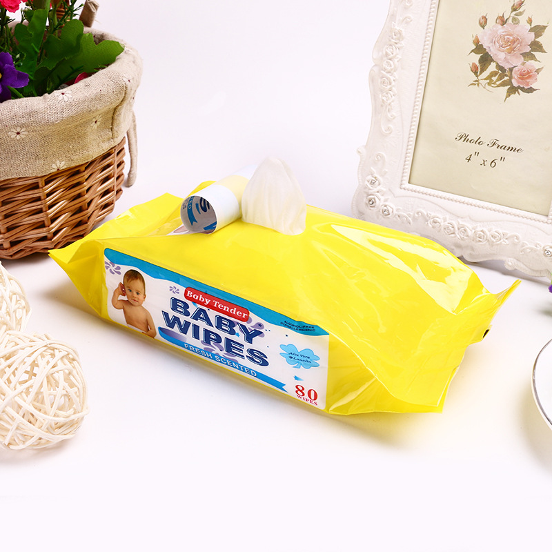 2021 Cross-border hot sell baby wipes paper baby wipes for children's hands and mouth directly supplied by manufacturers thumbnail