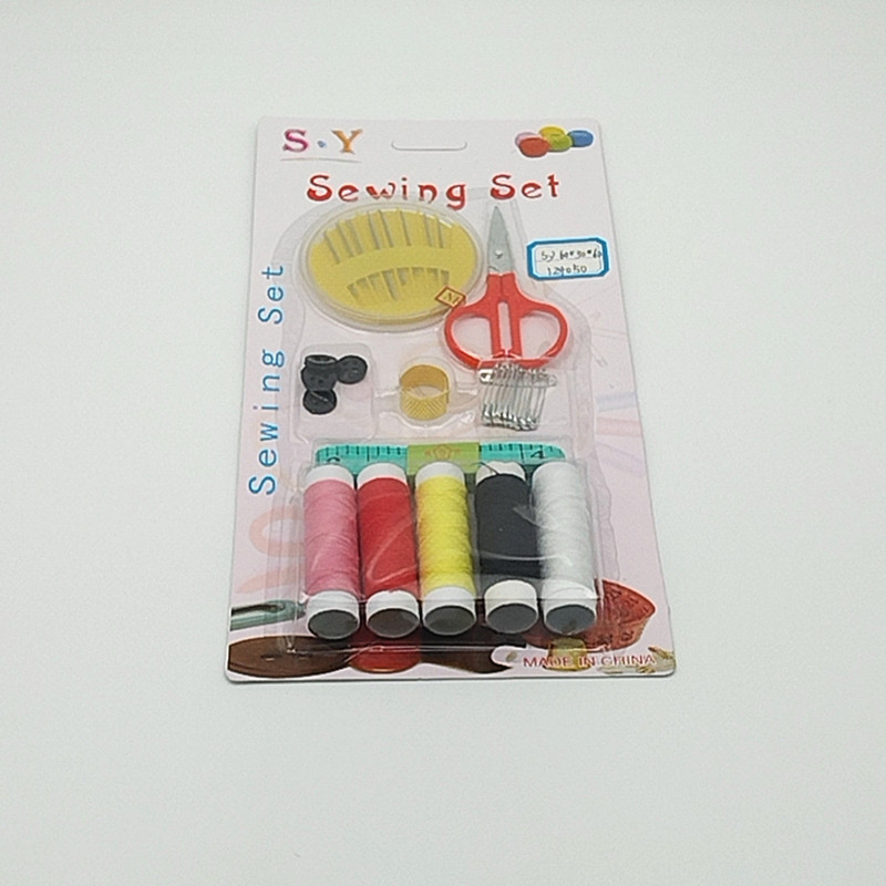 Best-selling multi-functional travel and home portable sewing button sewing kit, small scissors hand sewing and mending set