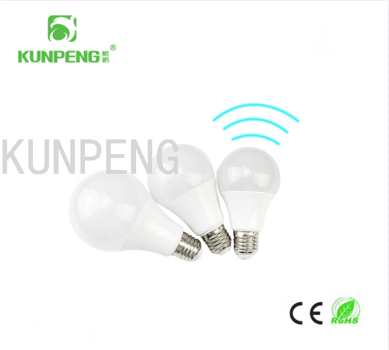 LED radar sensor bulb lamp, LED lamp, human body microwave radar sensor lamp, smart bulb, corridor, staircase Application Scenario