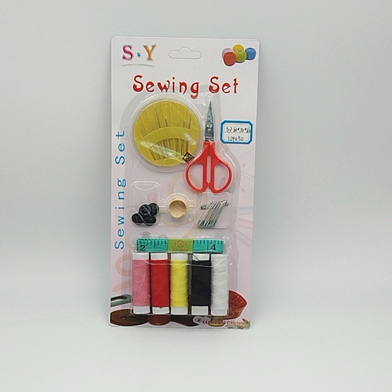 Best-selling multi-functional travel and home portable sewing button sewing kit, small scissors hand sewing and mending set Item Picture