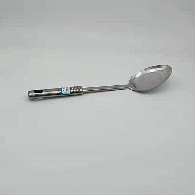Best-selling household multi-functional stainless steel colored handle long rice spoon, long spoon kitchenware, spoon kitchenware Application Scenario